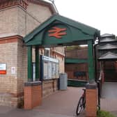 Gainsborough Lea Road Station is among those the county council hope to improve