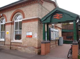 Gainsborough Lea Road Station is among those the county council hope to improve