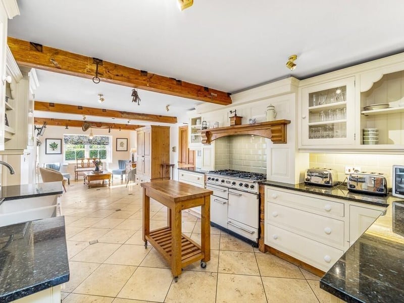 The kitchen-diner.