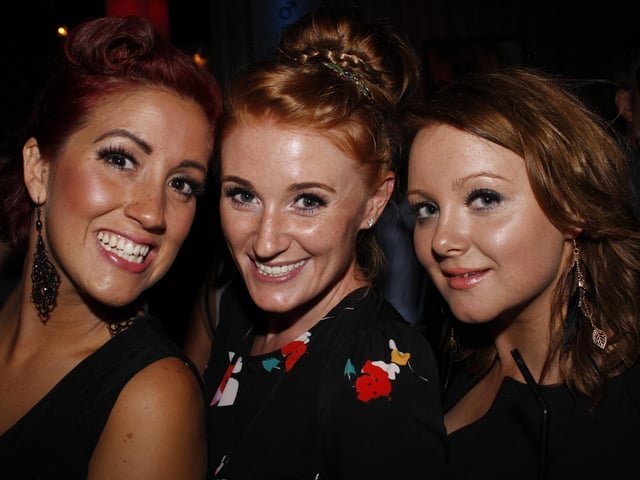 A trio on the evening.