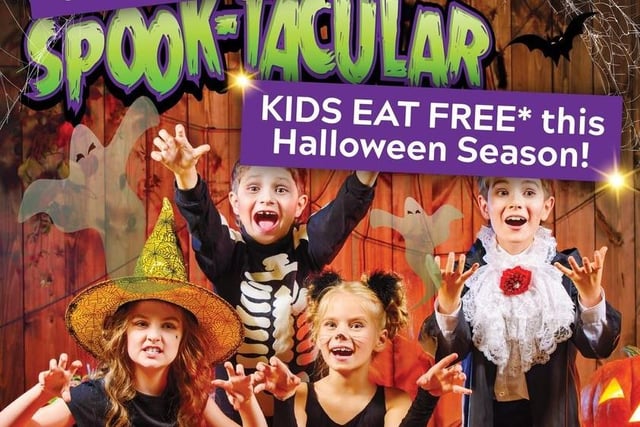 Captain Kids’ Spooktacular, Dress up, win prizes, and enjoy free kid's meals with adult main meals or build-a-burgers, Skegness Pier, 10am to 5pm. October 29, 10am to 4pm.