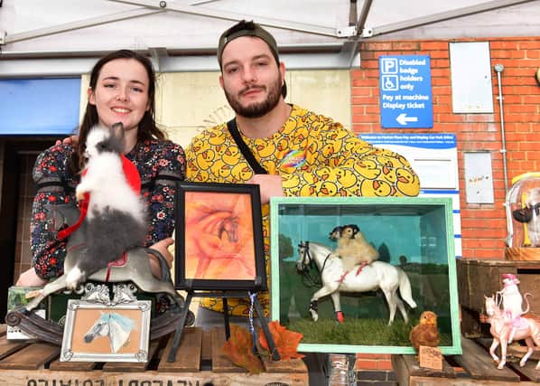 ‘Miss Quirky-dermy’ Chloe Lee and husband James Lee. Photos: Mick Fox
