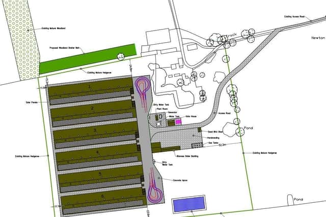Plans for a Poultry Farm at Newton Grange Farm near Sleaford. Credit: Hinch Enterprises