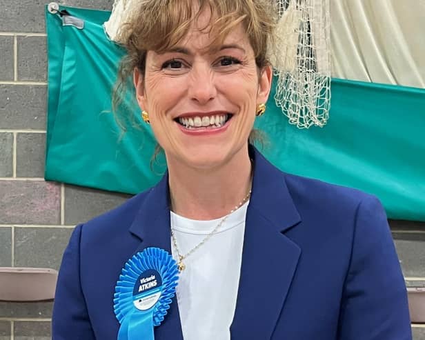 Re-elected Louth & Horncastle MP Victoria Atkins.