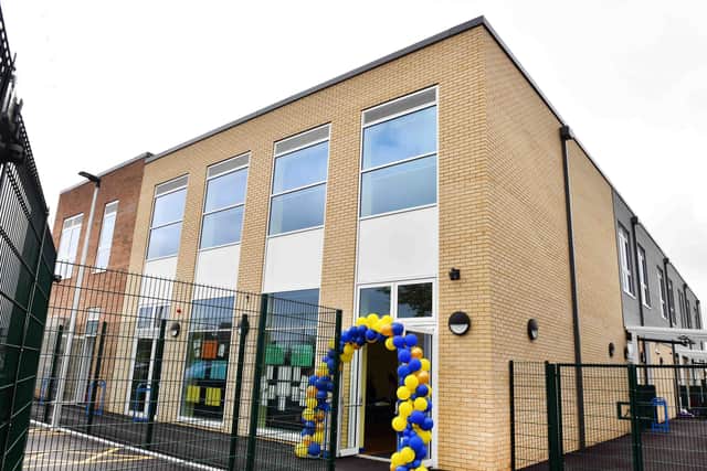 St Bernards's official opening of the new building.