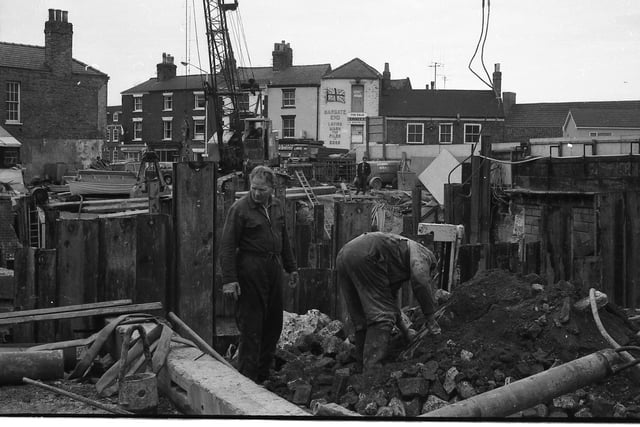 The work followed the construction of Haven Bridge in the mid-60s.