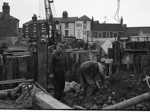 The work followed the construction of Haven Bridge in the mid-60s.