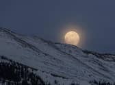 The moon will be visible on Sunday night.