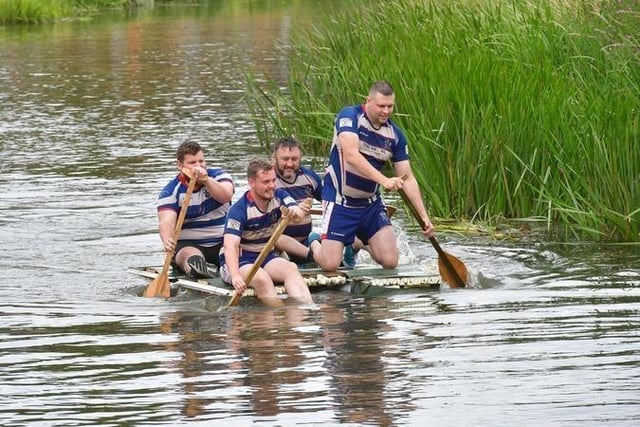 Raft race return is splashing fun at Wainfleet Weekend revival