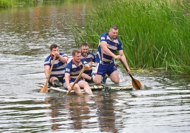 The raft race returned after 15 years.
