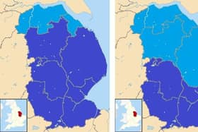 The options for Local Government reorganisation proposed by Lincolnshire County Council