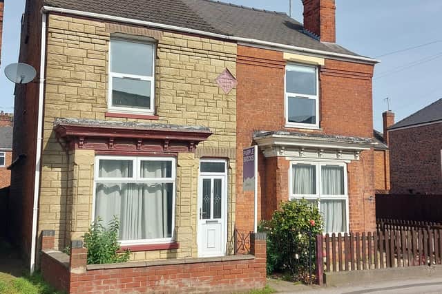 The properties in Norfolk Street, Boston. Image: Boston Borough Council