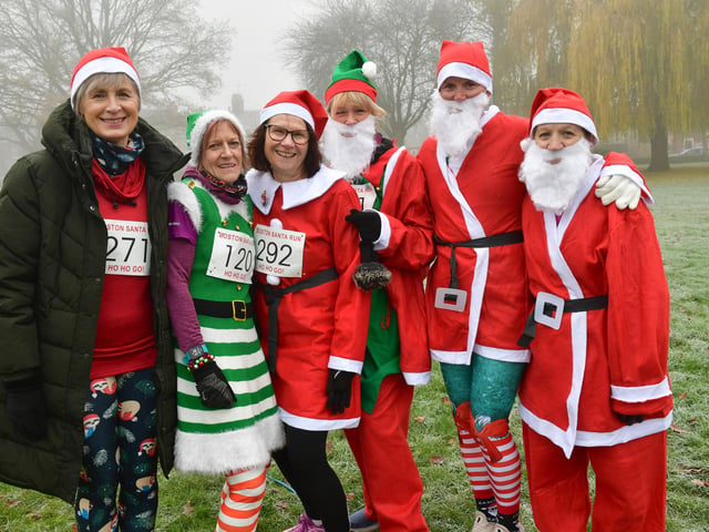 Pictured from left are: Lynn Bateman, Carole Page, Lynn Lambley, Nick Worboys, Paula Maxwell, and Sarah Clyde.