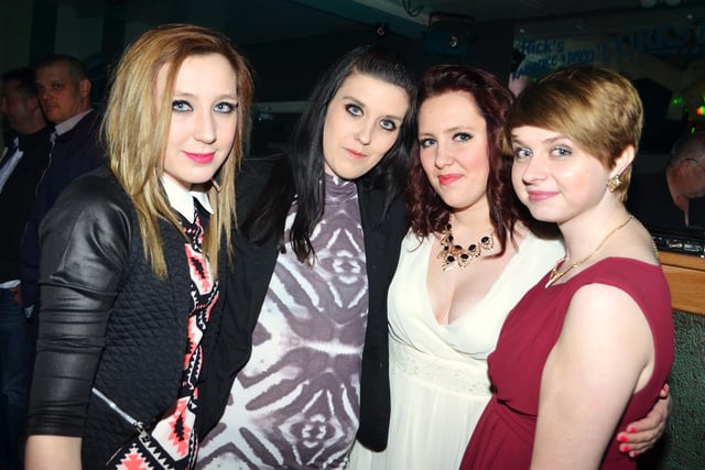 A group of four that appeared in the Louth Leader's Big Night Out feature.