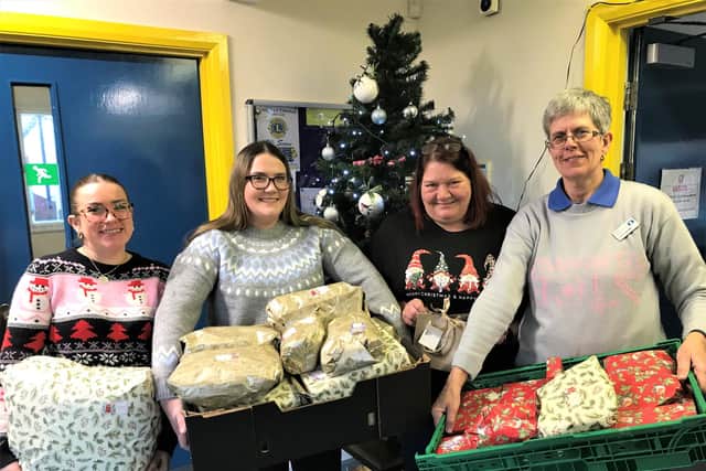 Coningsby colleagues volunteering for Barnardo's.