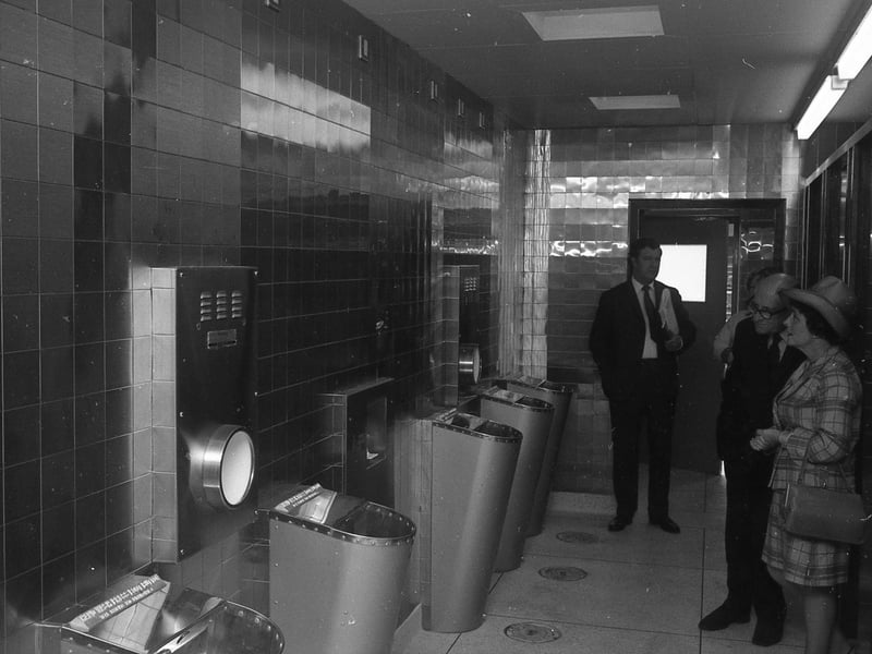 As well as the walls, all the fitments were stainless steel as well.