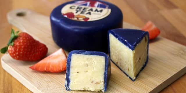 Chuckling Cheese's new Cream Tea Cheese.