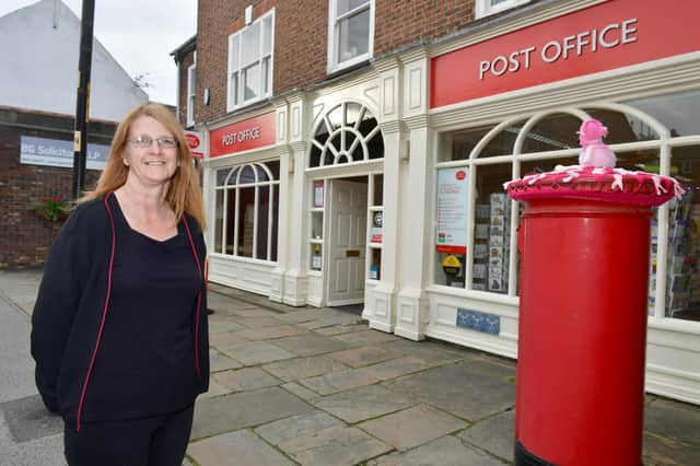Hannah Watkins, post mistress at Northgate Post Office.