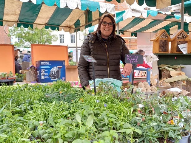 Plants galore with Lynsey Gowshall from Inspire Community Activities, based at Kenwick, Louth www.inspireactivities.uk/