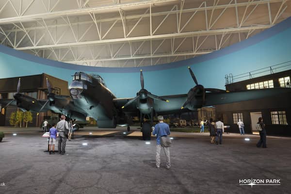 Plans included a Dambusters Museum, complete with a replica Lancaster bomber