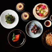 The delicious dishes of the Occasions by Hakkasan signature box. Image: Hakkasan