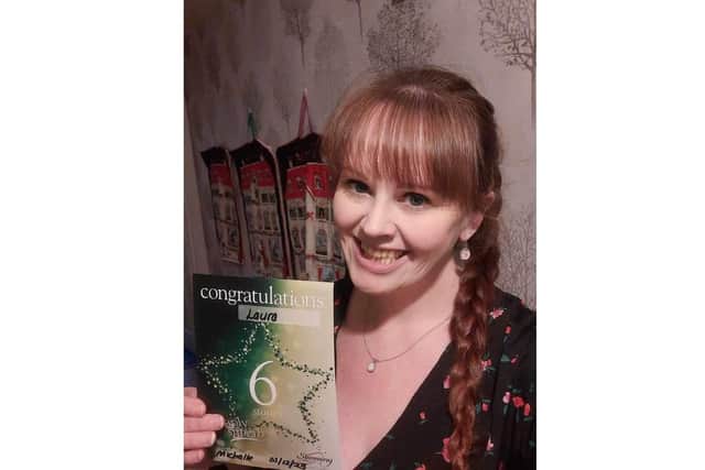 Laura Thornley has lost more than six stone and was voted ‘Woman of the Year’.