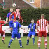 Action from Saturday's draw with Cleethorpes. Photo: Rob Savage.