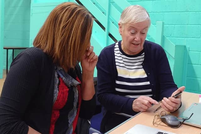 In an increasingly online world, the Digital Hubs are supportive spaces for individuals of all ages.