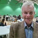 Martin Hill at the count.