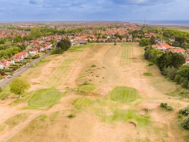 The neighbouring Seacroft Golf Club.