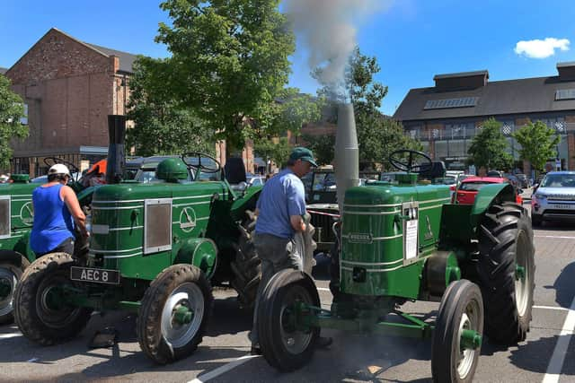 Popular tractor event returns to Marshall’s Yard