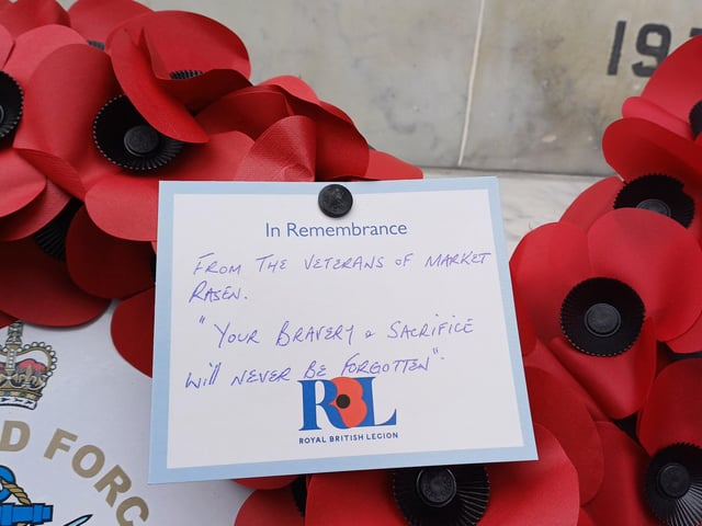 Your bravery and sacrifice will never be forgotten....