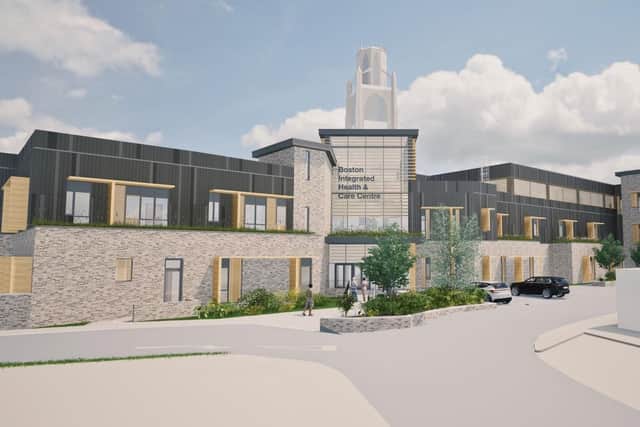 The view from Lawrence Lane. Picture: HEALTHCARE DESIGN