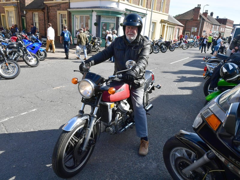 Keith Port of Skegness travelled just up the road for the event.