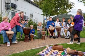 There was lots of activities, entertainment and stalls for the visitors to enjoy at the Saxilby Waterfront Festival
