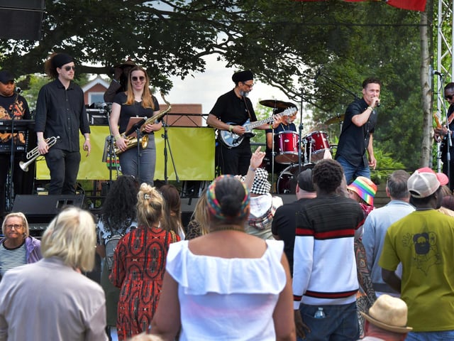 Simply UB40 keeps the party going on the third day of the festival.