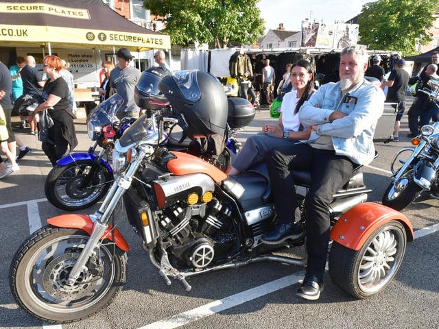 Dave Smith and Tracy Carrington, of Grimsby.