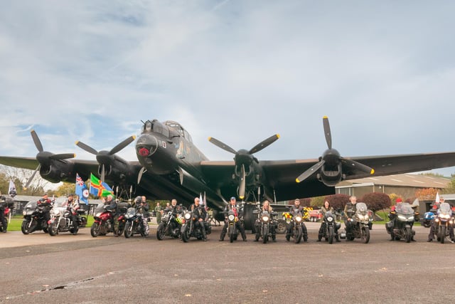 Halfway Heroes MCC and Royal British Legion riders from across the East Midlands turned out in support of Royal British Legion veterans at the launch of the Lincolnshire Royal British Legion Poppy Appeal.