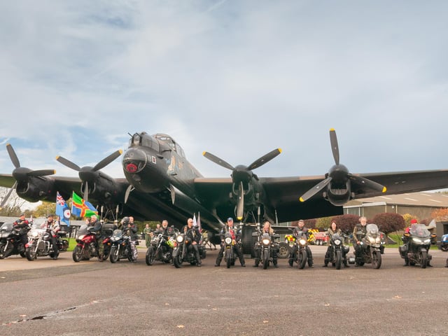 Halfway Heroes MCC and Royal British Legion riders from across the East Midlands turned out in support of Royal British Legion veterans at the launch of the Lincolnshire Royal British Legion Poppy Appeal.