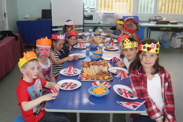 The Diamond Jubilee celebration at Hogsthorpe Primary School 10 years ago.