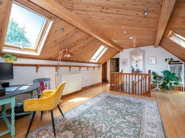Another angle of the lounge.