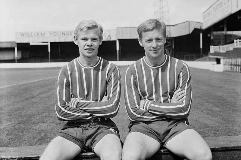 Roger Holmes (left) and John Milner on 8th August 1966.