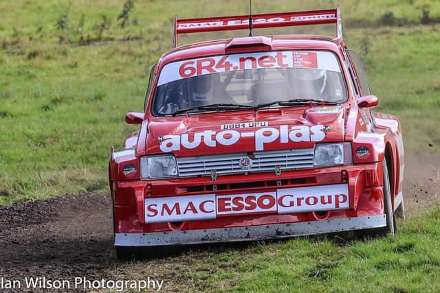 Rally cars will join the display