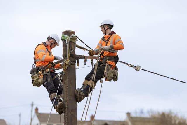 National Grid teams are on standby for Storm Goretti to hit power networks. Photo: National Grid