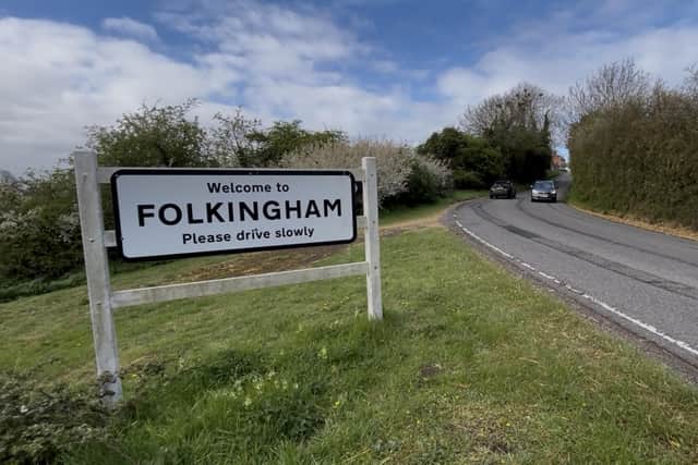 Road reconstruction work is planned for the A15 through Folkingham.