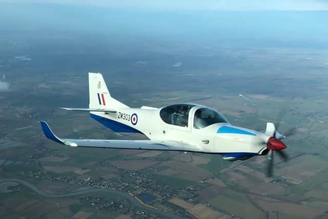 An RAF Prefect aircraft.