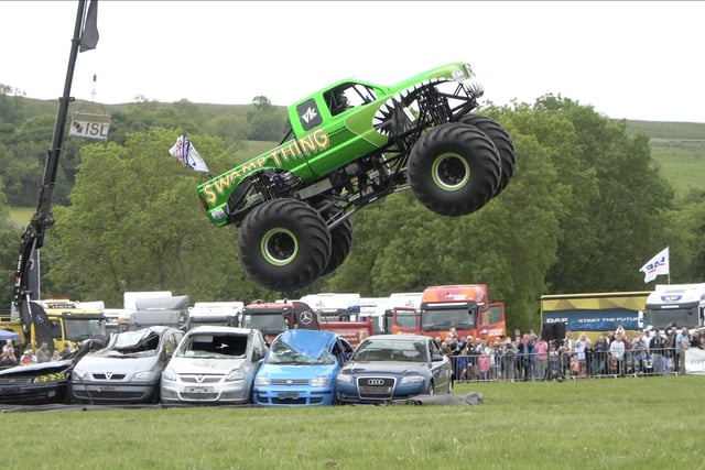 Swamp Thing will be performing throughout day at Truckfest.