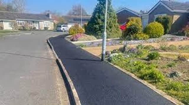 Lincolnshire County Council has announced a £1 million footpath scheme.