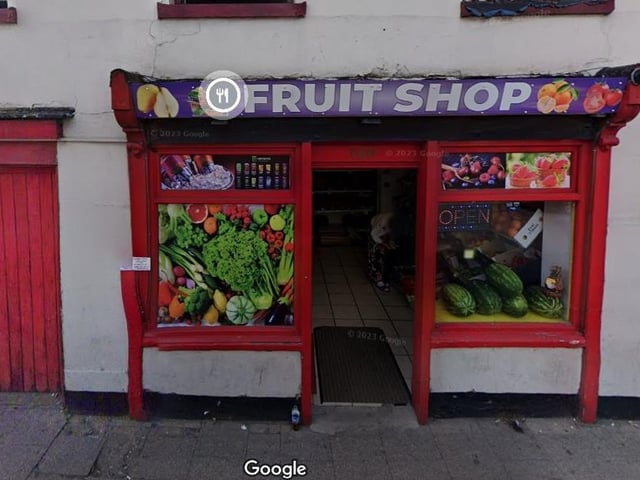 The Fruit Shop, in High Street, Boston.