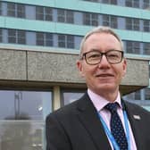 CEO of United Lincolnshire Hospitals NHS Trust Andrew Morgan.